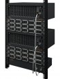 PBX Server Libra - установка (два блока подключенные к панели резервного питания, кросс-панели)