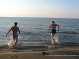Кроме официальных развлечений был спец. заплыв для любителей морских купаний - кто не рискует... Мы благодарим Вас за прибытие и до встречи! 