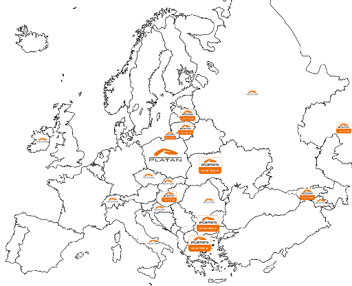 Cистемы IP ATC Platan - Партнеры Platan, продажа и сервис в Европе